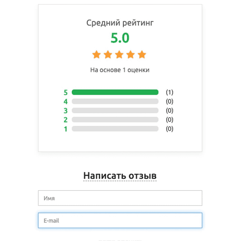 РЕЙТИНГ ТОВАРОВ